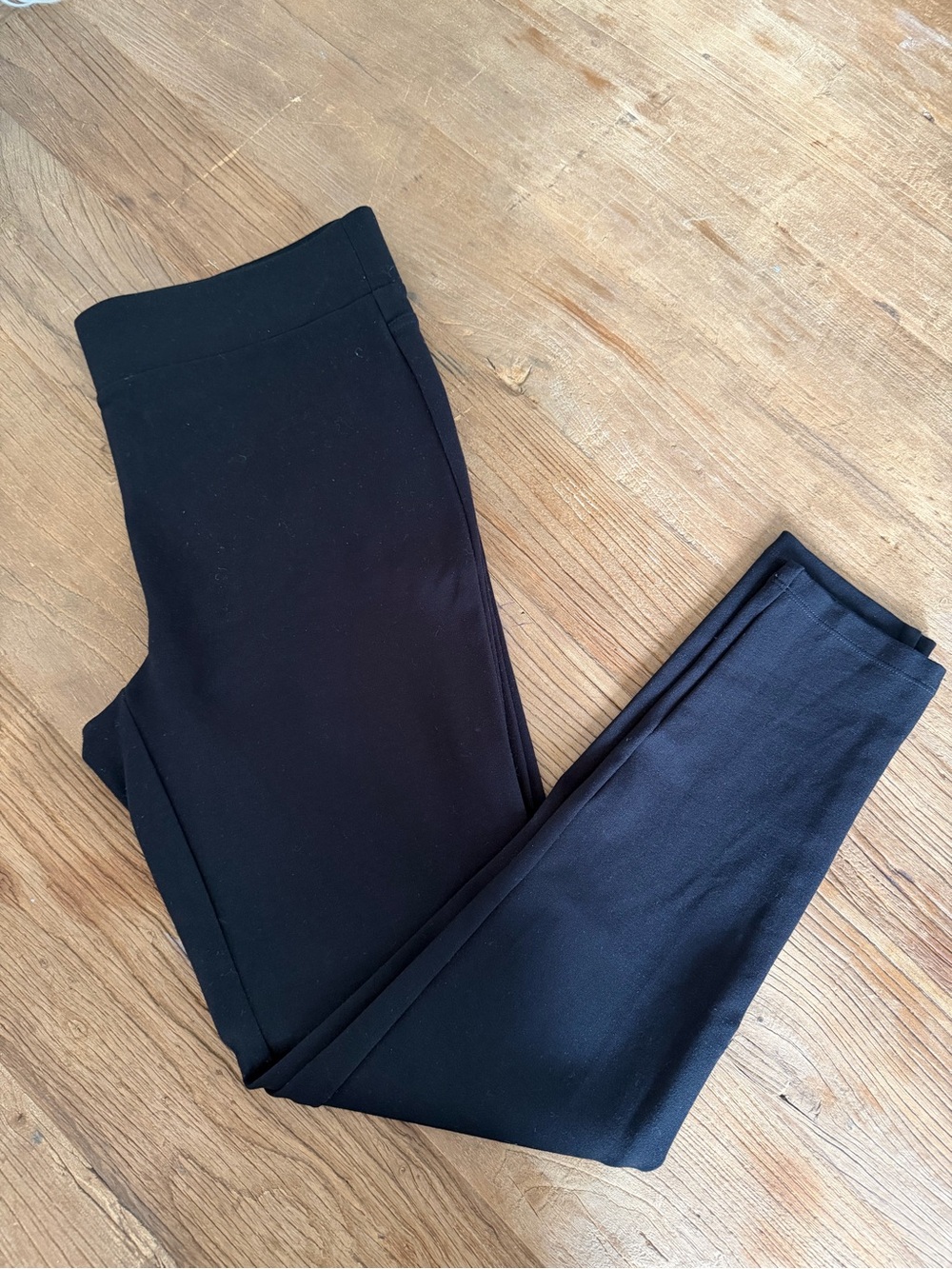 LOFT Women’s Black High-Rise Ponte Leggings Size M